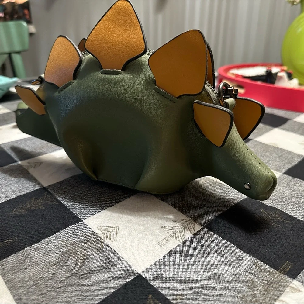 Green Dinosaur Crossbody Bag - Picture 3 of 4